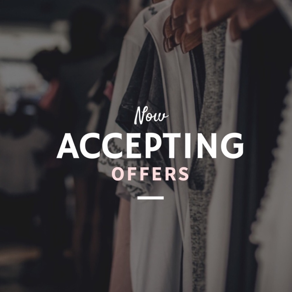 Excepting all reasonable offers!!